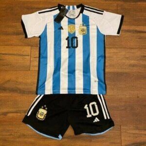Argentina Messi Kids Soccer Jersey